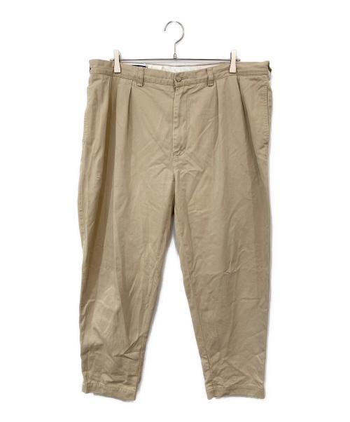 POLO RALPH LAUREN（ポロ・ラルフローレン）POLO RALPH LAUREN (ポロ・ラルフローレン) ツータックパンツ ベージュ サイズ:SIZE 38の古着・服飾アイテム