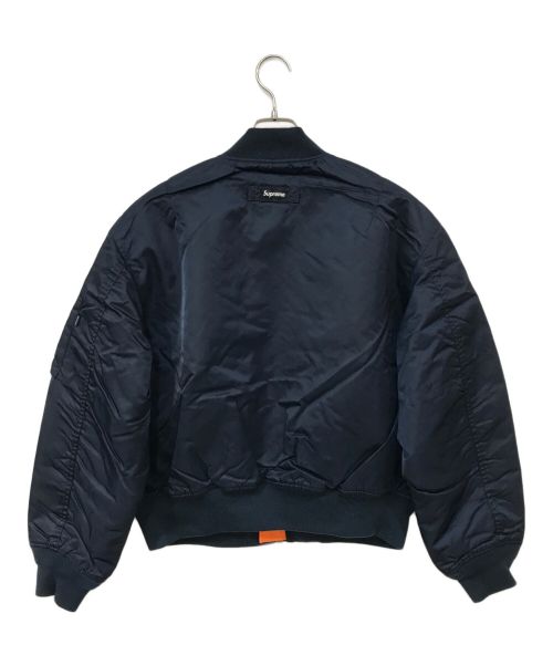 SUPREME（シュプリーム）Supreme (シュプリーム) 2-in-1 MA-1 + Vest ネイビー サイズ:Mの古着・服飾アイテム