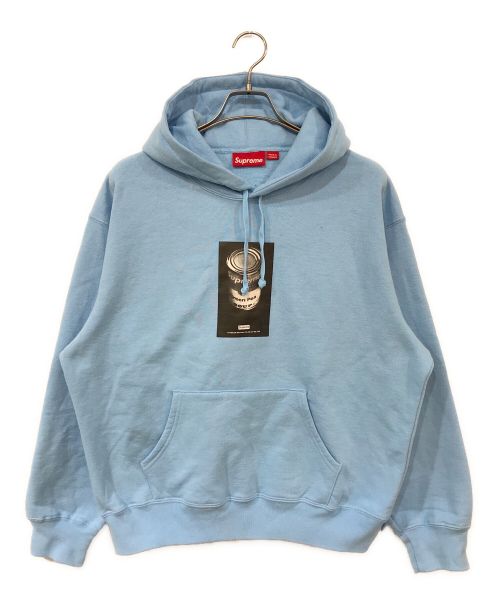 SUPREME（シュプリーム）Supreme (シュプリーム) Soup Can Hooded Sweatshirt スカイブルー サイズ:Mの古着・服飾アイテム