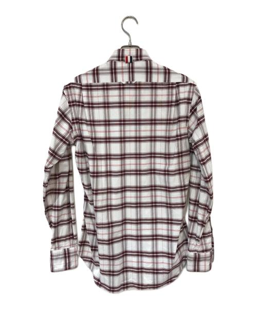 Thom Browne（トムブラウン）Thom Browne (トムブラウン) チェックBDシャツ ホワイト サイズ:1の古着・服飾アイテム