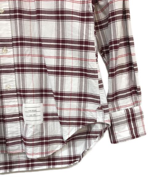 Thom Browne（トムブラウン）Thom Browne (トムブラウン) チェックBDシャツ ホワイト サイズ:1の古着・服飾アイテム