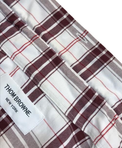 Thom Browne（トムブラウン）Thom Browne (トムブラウン) チェックBDシャツ ホワイト サイズ:1の古着・服飾アイテム