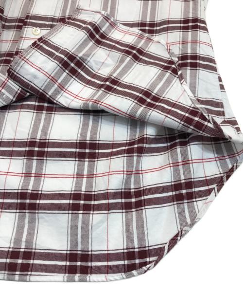 Thom Browne（トムブラウン）Thom Browne (トムブラウン) チェックBDシャツ ホワイト サイズ:1の古着・服飾アイテム