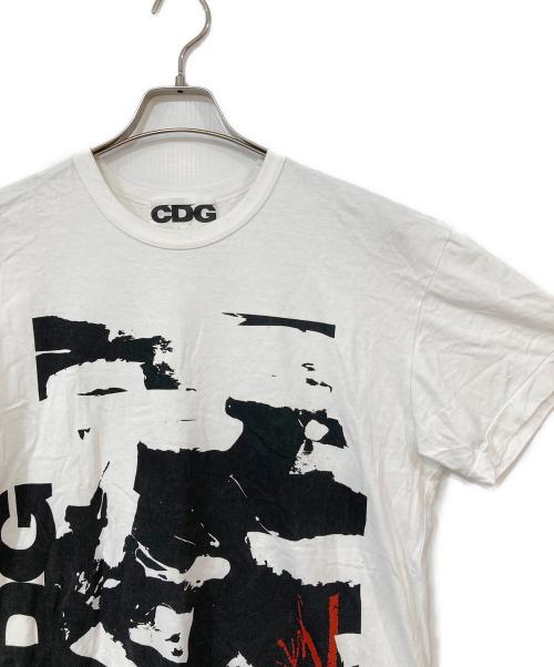 CDG（シーディージー）CDG (シーディージー) FUTURA (フューチュラ) グラフィックTee ホワイト サイズ:XXLの古着・服飾アイテム