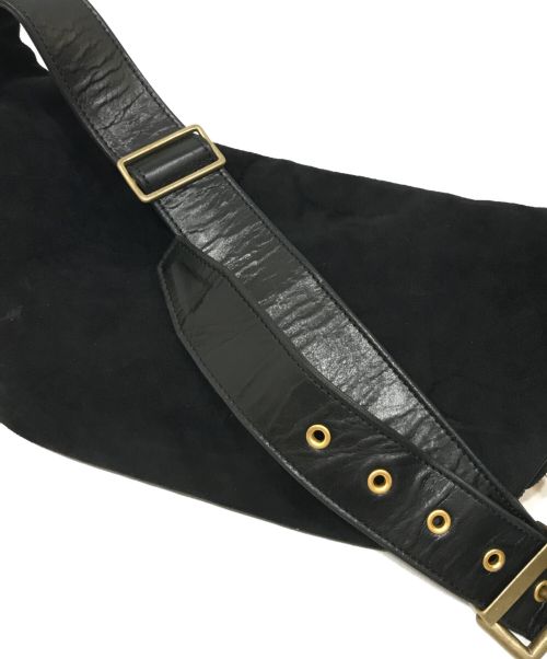 PARASITE（パラサイト）PARASITE (パラサイト) Horsehide Waist Bag”Type1” ブラックの古着・服飾アイテム