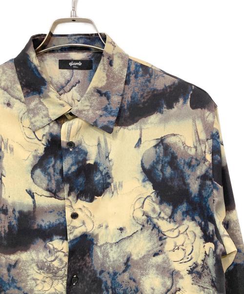 glamb（グラム）glamb (グラム) Abstract Galaxy Shirt/アブストラクトギャラクシーシャツ マルチカラー サイズ:SIZE Sの古着・服飾アイテム