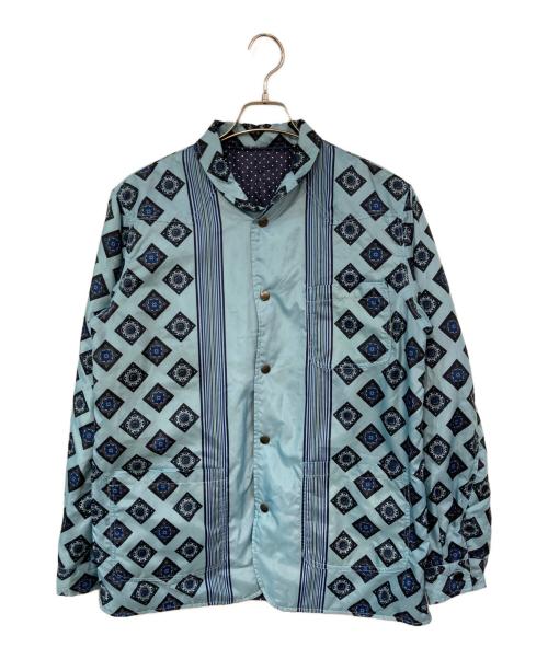 The Stylist Japan（ザスタイリストジャパン）The Stylist Japan (ザスタイリストジャパン) リバーシブルキルティングジャケット ブルー サイズ:Lの古着・服飾アイテム