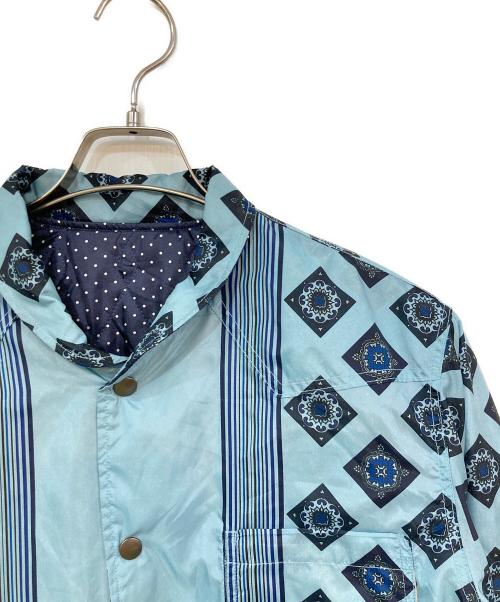 The Stylist Japan（ザスタイリストジャパン）The Stylist Japan (ザスタイリストジャパン) リバーシブルキルティングジャケット ブルー サイズ:Lの古着・服飾アイテム