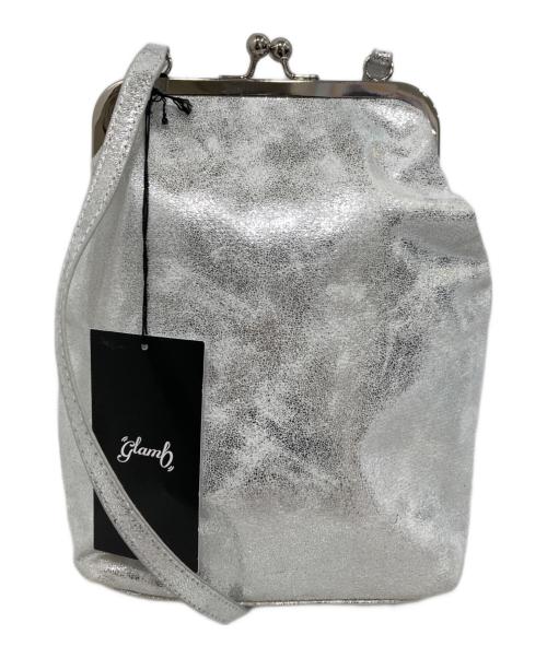 glamb（グラム）glamb (グラム) Snap Lock Sacoche Bag/スナップロックサコッシュバッグ シルバーの古着・服飾アイテム