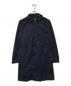 centenaセンテナ）の古着「キマイラスキンコート」｜ネイビー