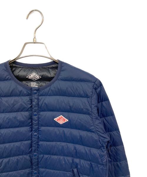 DANTON（ダントン）DANTON (ダントン) Crew Neck Inner Down Jacket/クルーネックインナーダウンジャケット ネイビー サイズ:SIZE 36の古着・服飾アイテム