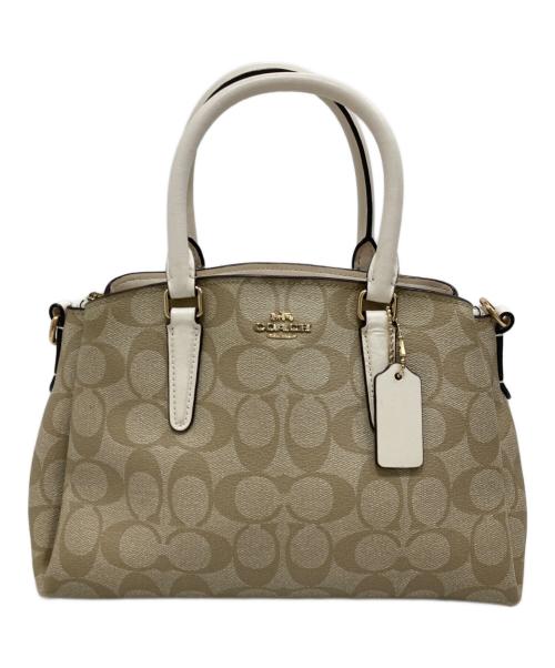 COACH（コーチ）COACH (コーチ) 2WAYバッグ ベージュの古着・服飾アイテム