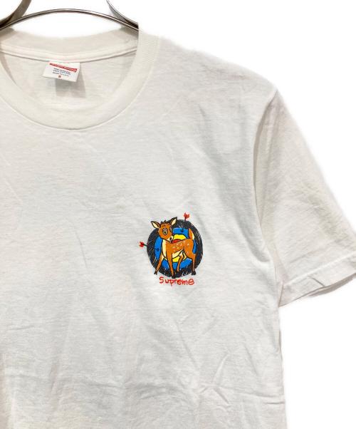 SUPREME（シュプリーム）SUPREME (シュプリーム) DEER TEE/ディーアーティー ホワイト サイズ:SIZE Sの古着・服飾アイテム