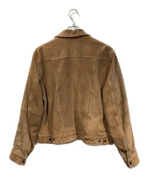 VANSON（バンソン）VANSON (バンソン) オールスエード3rd Type ジャケット ブラウン サイズ:42の古着・服飾アイテム