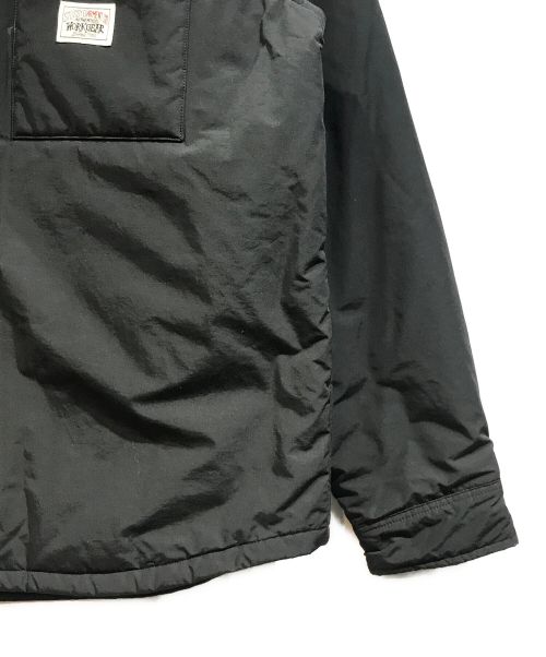 stussy（ステューシー）stussy (ステューシー) Padded Tech Over Shirt ブラック サイズ:XLの古着・服飾アイテム