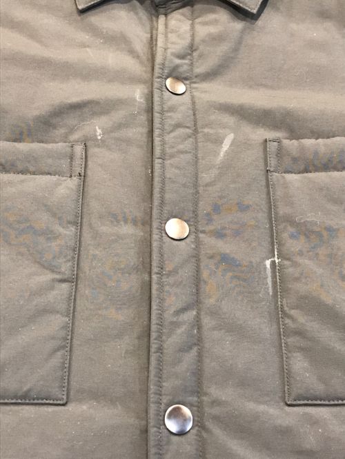 stussy（ステューシー）stussy (ステューシー) Padded Tech Over Shirt ブラック サイズ:XLの古着・服飾アイテム