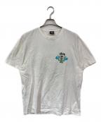 stussyステューシー）の古着「プリントTシャツ」｜ホワイト