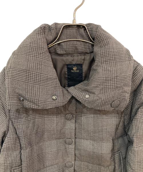 TATRAS（タトラス）TATRAS (タトラス) COLMA ダウンジャケット ブラウン サイズ:02の古着・服飾アイテム