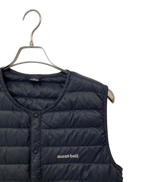 mont-bell（モンベル）mont-bell (モンベル) スペリオダウン ラウンドネックベス ブラック サイズ:Sの古着・服飾アイテム
