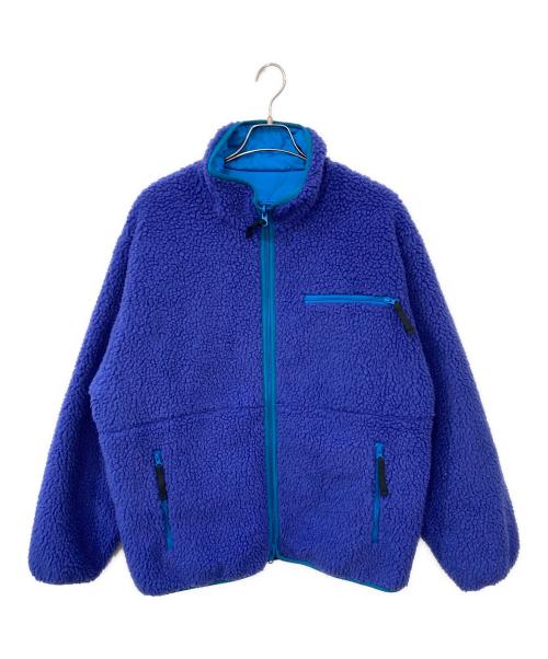 BEAMS（ビームス）BEAMS (ビームス) リバーシブル ボアフリース ブルゾン ネイビー サイズ:Ｌの古着・服飾アイテム