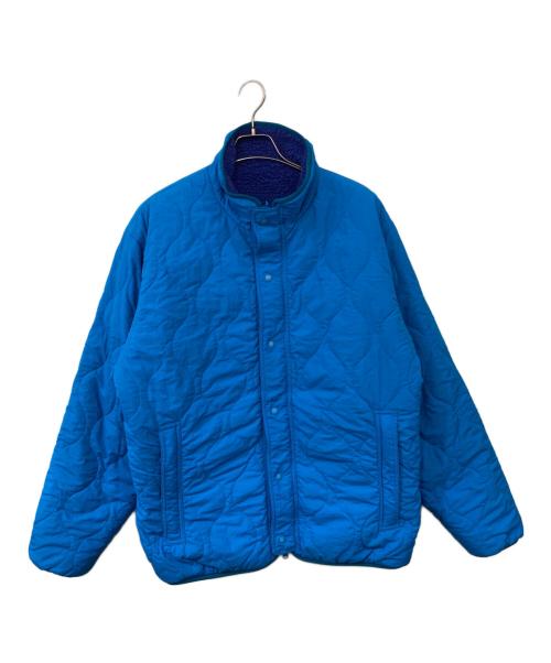 BEAMS（ビームス）BEAMS (ビームス) リバーシブル ボアフリース ブルゾン ネイビー サイズ:Ｌの古着・服飾アイテム