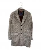 Bobボブ）の古着「ボンディング加工ストレッチボアチェスターコート」｜ベージュ