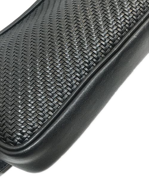 ERMENEGILDO ZEGNA（エルメネジルド・ゼニア）Ermenegildo Zegna (エルメネジルド・ゼニア) ウエストバッグ ブラックの古着・服飾アイテム