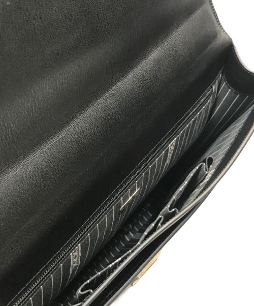 ERMENEGILDO ZEGNA（エルメネジルド・ゼニア）Ermenegildo Zegna (エルメネジルド・ゼニア) ブリーフケース ブラックの古着・服飾アイテム
