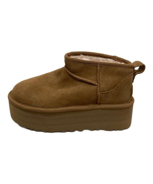 UGG（アグ）UGG (アグ) Classic Ultra Mini Platform ブラウン サイズ:23㎝の古着・服飾アイテム