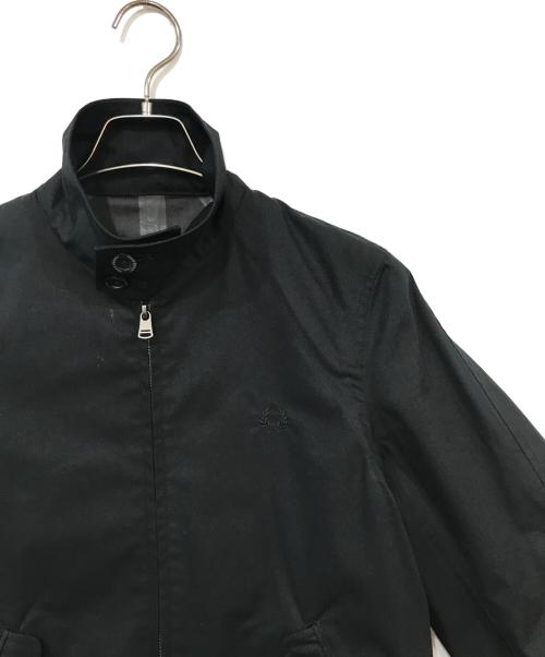 FRED PERRY（フレッドペリー）FRED PERRY (フレッドペリー) Harrington Mac Coat/ハリントンマックコート ブラック サイズ:SIZE XSの古着・服飾アイテム