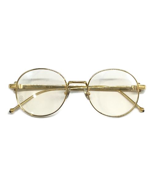 Cartier（カルティエ）Cartier (カルティエ) アイウェア ゴールド サイズ:50□20の古着・服飾アイテム