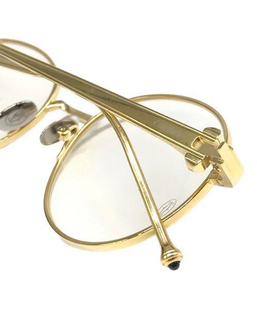 Cartier（カルティエ）Cartier (カルティエ) アイウェア ゴールド サイズ:50□20の古着・服飾アイテム