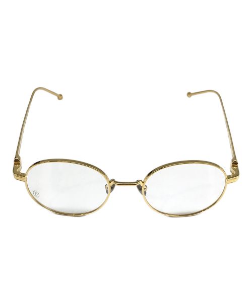 Cartier（カルティエ）Cartier (カルティエ) アイウェア ゴールド サイズ:50□20の古着・服飾アイテム