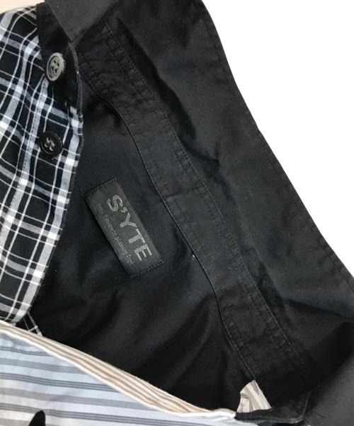 s'yte（サイト）s'yte (サイト) CRAZY PANEL SHIRT ホワイト サイズ:3の古着・服飾アイテム