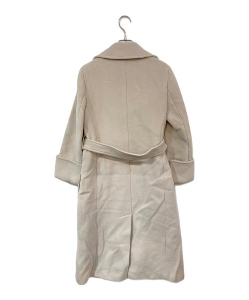 MAX&Co.（マックスアンドコー）MAX&Co. (マックスアンドコー) ビッグカラーチェスターコート アイボリー サイズ:36の古着・服飾アイテム