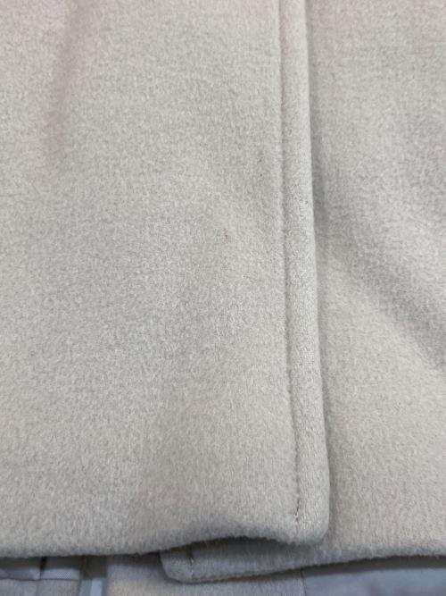 MAX&Co.（マックスアンドコー）MAX&Co. (マックスアンドコー) ビッグカラーチェスターコート アイボリー サイズ:36の古着・服飾アイテム