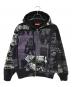 Supreme（シュプリーム）の古着「Collage Zip Up Hooded Sweatshirt」｜パープル