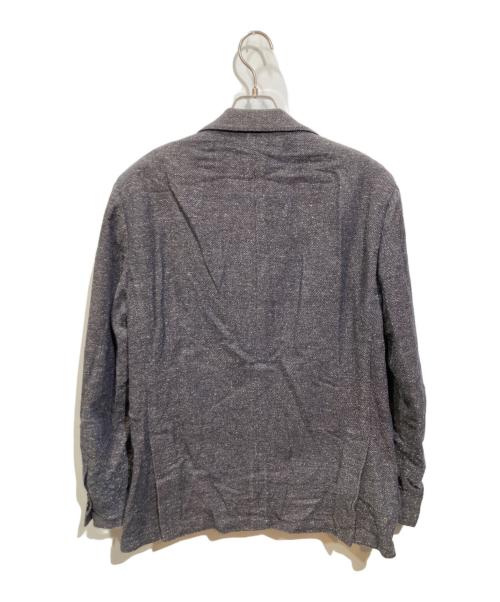 LARDINI（ラルディーニ）LARDINI (ラルディーニ) ウールシルク混3Bジャケット グレー サイズ:52の古着・服飾アイテム