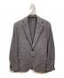 LARDINI（ラルディーニ）の古着「ウールシルク混3Bジャケット」｜グレー