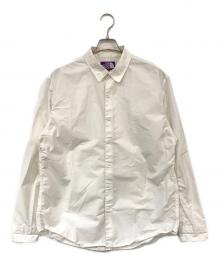 THE NORTHFACE PURPLELABEL（ザ・ノースフェイス パープルレーベル）の古着「タイプライターシャツ」｜ホワイト