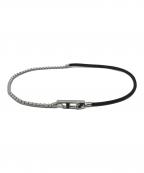 DIESELディーゼル）の古着「STEEL BRACELET」｜シルバー