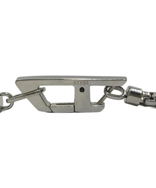 DIESEL（ディーゼル）DIESEL (ディーゼル) STEEL BRACELET シルバーの古着・服飾アイテム