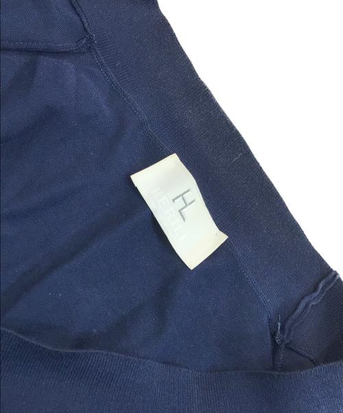 HERILL（ヘリル）HERILL (ヘリル) Suvincotton twist Cardigan ネイビー サイズ:2の古着・服飾アイテム