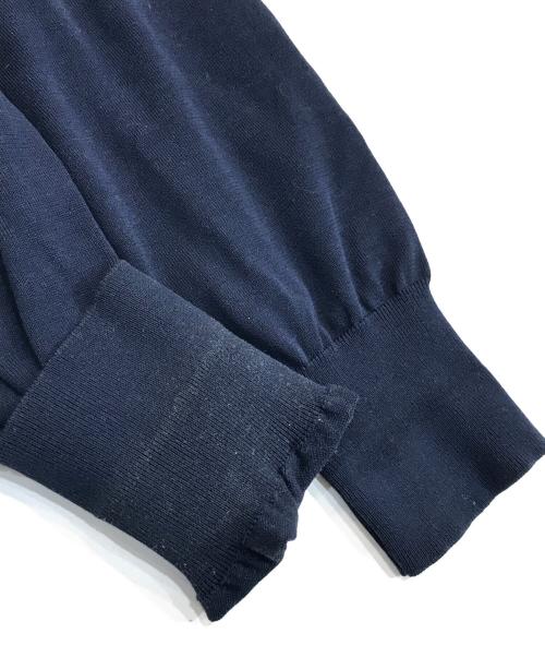 HERILL（ヘリル）HERILL (ヘリル) Suvincotton twist Cardigan ネイビー サイズ:2の古着・服飾アイテム