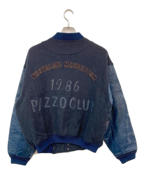 pazzo club（パッゾクラブ）PAZZO CLUB (パッゾクラブ) スタジャン ネイビー サイズ:-の古着・服飾アイテム