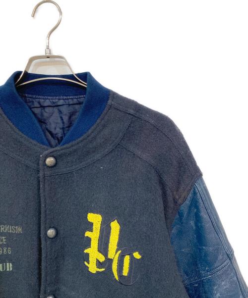 pazzo club（パッゾクラブ）PAZZO CLUB (パッゾクラブ) スタジャン ネイビー サイズ:-の古着・服飾アイテム