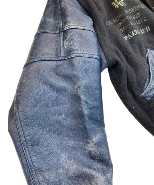 pazzo club（パッゾクラブ）PAZZO CLUB (パッゾクラブ) スタジャン ネイビー サイズ:-の古着・服飾アイテム