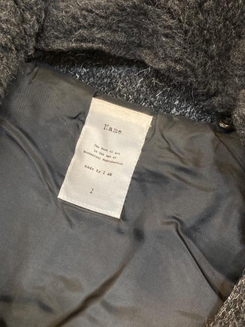 Name.（ネーム）Name. (ネーム) ウールスイングトップ グレー サイズ:2の古着・服飾アイテム