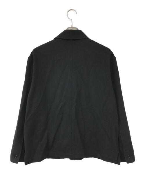 MARGARET HOWELL（マーガレットハウエル）MARGARET HOWELL (マーガレットハウエル) WOOL CASHMERE FLANNEL ブラック サイズ:Lの古着・服飾アイテム