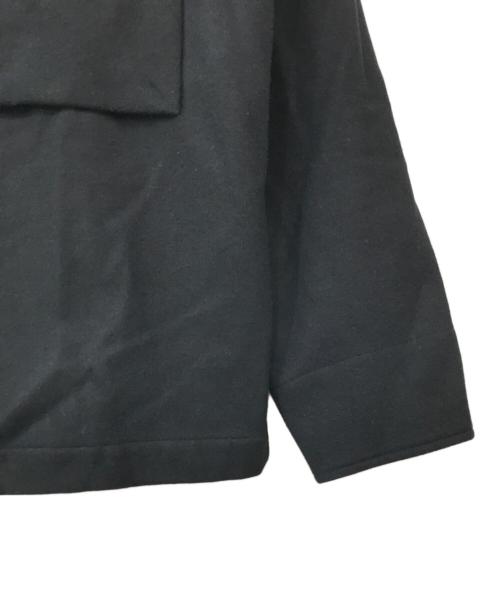 MARGARET HOWELL（マーガレットハウエル）MARGARET HOWELL (マーガレットハウエル) WOOL CASHMERE FLANNEL ブラック サイズ:Lの古着・服飾アイテム